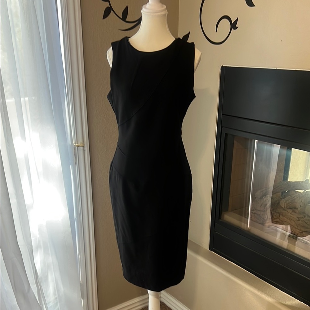 Elegant Black Sleeveless Dress